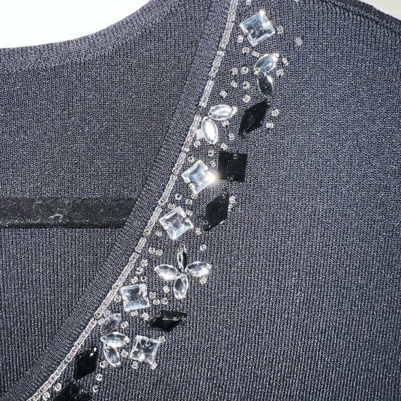 Chico’s V-neck embellished Tank - Picture 4 of 7